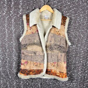 LH Sport Faux Fur Vest Block‎
